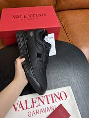 Valentino One Stud Black Sneaker - 2