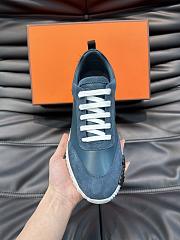 Hermes Bouncing Sneaker Blue - 5