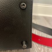 Christian Louboutin Paloma Top Handle Black Bag 32cm - 4