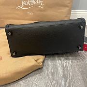 Christian Louboutin Paloma Top Handle Black Bag 32cm - 3