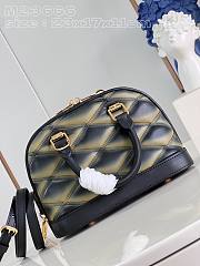 Louis Vuitton LV Alma Navy Black BB 23.5 x 17.5 x 11.5 cm - 3