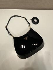 Prada Cleo Patent Black Bag 22x18.5x4.5cm - 4