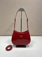 Prada Cleo Patent Red Bag 22x18.5x4.5cm - 1