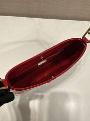 Prada Cleo Patent Red Bag 22x18.5x4.5cm - 4