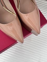 Valentino Garavani Tan-Go Platform Pointed Toe Pump Pink 15cm - 3