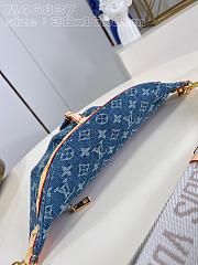 Louis Vuitton LV Bumbag Blue Denim 38x16x8cm - 5