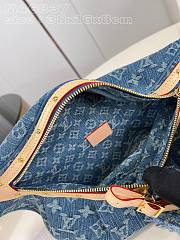 Louis Vuitton LV Bumbag Blue Denim 38x16x8cm - 3