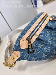 Louis Vuitton LV Bumbag Blue Denim 38x16x8cm - 4