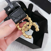 Chanel CC Buckle Leather Belt 3cm - 4