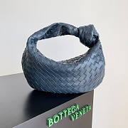 Bottega Veneta Teen Jodie Navy Blue 36x21x13cm - 1