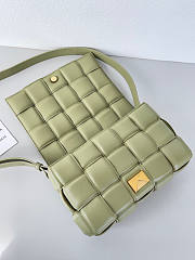 Bottega Veneta Cassette Padded Green 26x18x8cm - 3