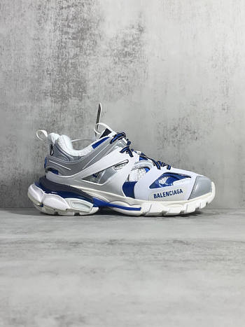 Balenciaga Track Sneaker White Blue