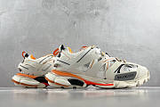 Balenciaga Track Sneaker White Orange - 1