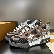 Louis Vuitton LV Skate Sneaker Brown Python - 3