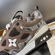 Louis Vuitton LV Skate Sneaker Brown Python - 2