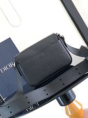 Dior Shoulder Bag Black 23x6x18cm - 3