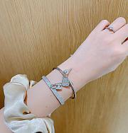 Hermes Kelly White Gold Bracelet - 2