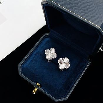 Van Cleef Arpels Silver Earrings