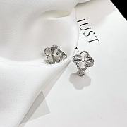 Van Cleef Arpels Silver Earrings - 4