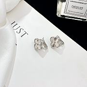 Van Cleef Arpels Silver Earrings - 3