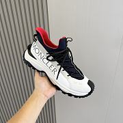 Moncler Trail - Grip Lite2 White Navy Sneaker - 1