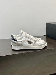 Prada Downtown Sneaker White Silver - 1