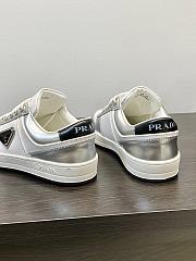 Prada Downtown Sneaker White Silver - 2