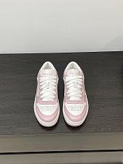 Prada Downtown Sneaker White Pink - 4
