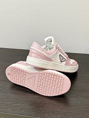 Prada Downtown Sneaker White Pink - 2