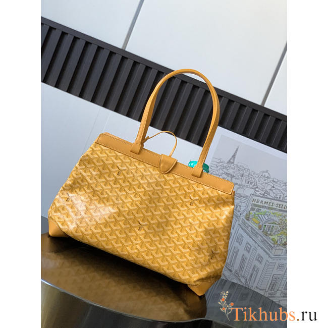 Goyard Goryardine Bellechasse MM Yellow 27x15x36cm - 1