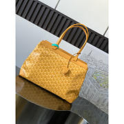 Goyard Goryardine Bellechasse MM Yellow 27x15x36cm - 5