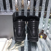Rick Owens Men's Black Bumper Geobasket Sneakers - 3