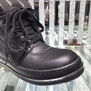Rick Owens Men's Black Bumper Geobasket Sneakers - 2