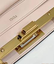 Fendi Medium Peekaboo Iseeu Petite White Pink 33x12x12cm - 4