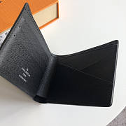 Louis Vuitton LV Multi Wallet Taige Black 11.5 x 9 x 1.5 cm - 4