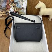 Hermes Kelly Depeches Black Gold 25cm - 5