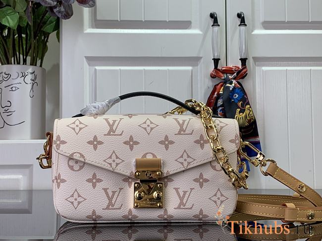 Louis Vuitton LV Pochette Métis East West White 21.5 x 13.5 x 6 cm - 1