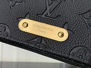 Louis Vuitton LV Wallet On Chain Lily Black 20.5 × 10 × 3.5 cm - 2