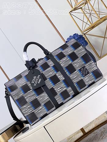 Louis Vuitton LV Keepall Bandoulière 50 Blue Moon 50 x 29 x 23 cm