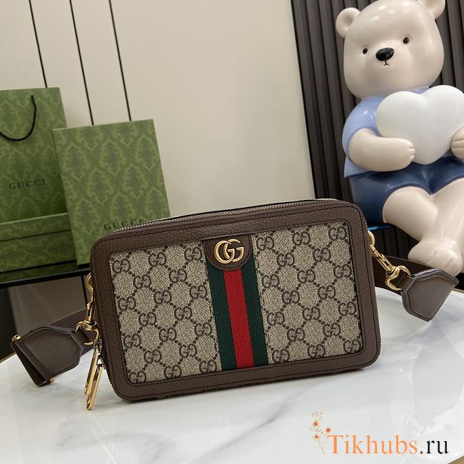 Gucci Ophidia GG Mini Bag Brown 23x14.5x6cm - 1