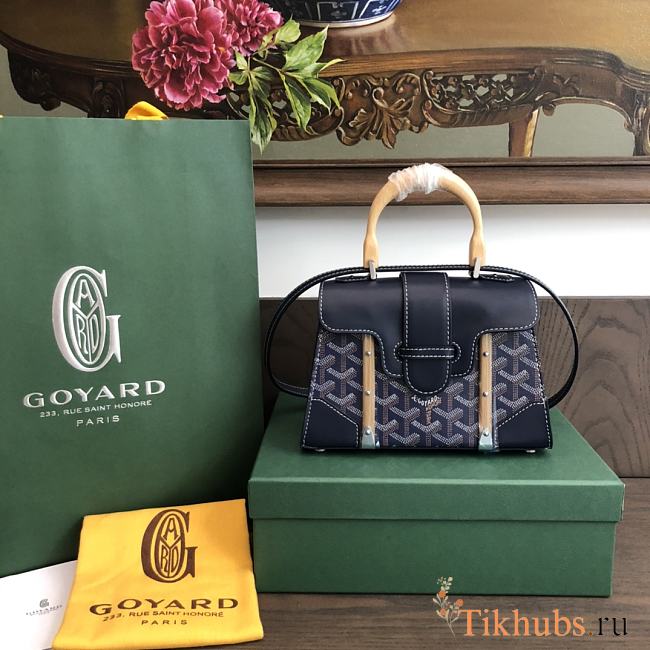 Goyard Saigon Navy Blue Size 21 × 14 × 9 cm - 1