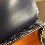 Goyard Saigon Navy Blue Size 21 × 14 × 9 cm - 4