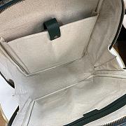 Gucci Mini GG Canvas Medium Backpack Green 30x40x14cm - 3