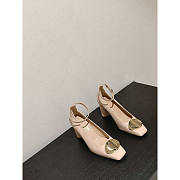 Forever Dior High Heel Pump Nude Patent Calfskin 8cm - 2