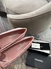 Chanel Ballerina Flat Pink - 5