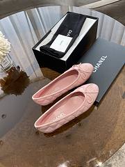 Chanel Ballerina Flat Pink - 4