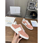 Dior Star Sneaker Suede Calfskin And Calfskin Pastel Pink - 1