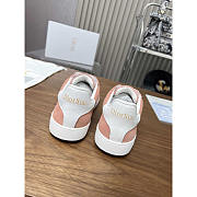 Dior Star Sneaker Suede Calfskin And Calfskin Pastel Pink - 5