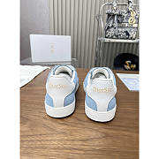 Dior Star Sneaker Suede Calfskin And Calfskin Blue - 5