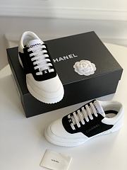 Chanel Sneaker Black White - 1